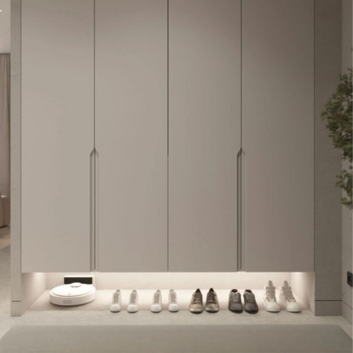 Lisslune | Ultra-Thin LED GlowLight – USB Rechargeable Motion Sensor Cabinet Light with Magnetic Backing for Kitchen, Wardrobe, or Closets