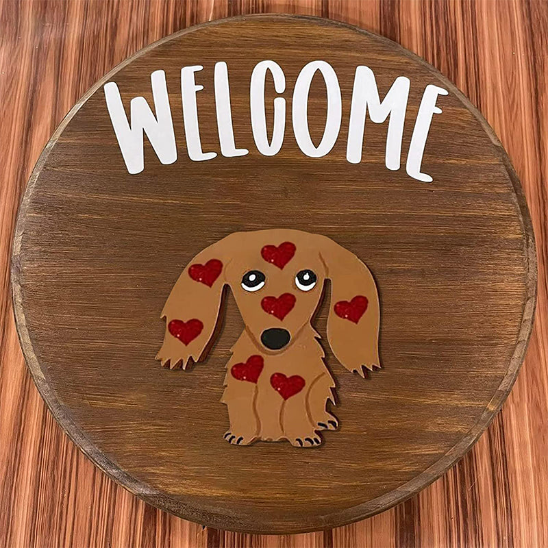 Lisslune | Dachshund door hanging decoration