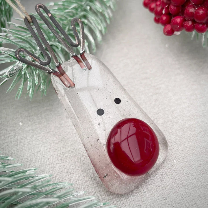 Lisslune | Fused Glass Christmas Tree Decoration