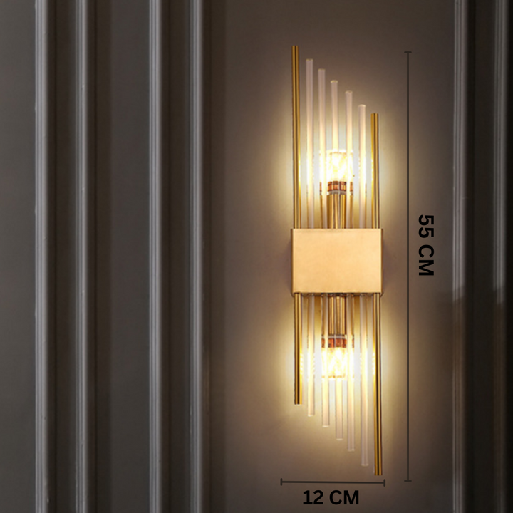 Lisslune | Wall Light - GlamorLite - Luxurious Design - Elegant and Refined