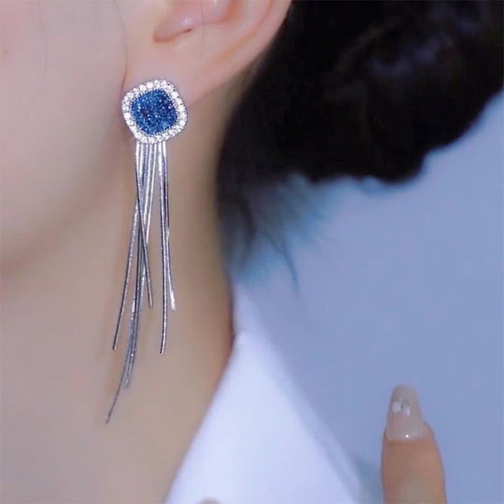 Lisslune | Long Tassel Earrings