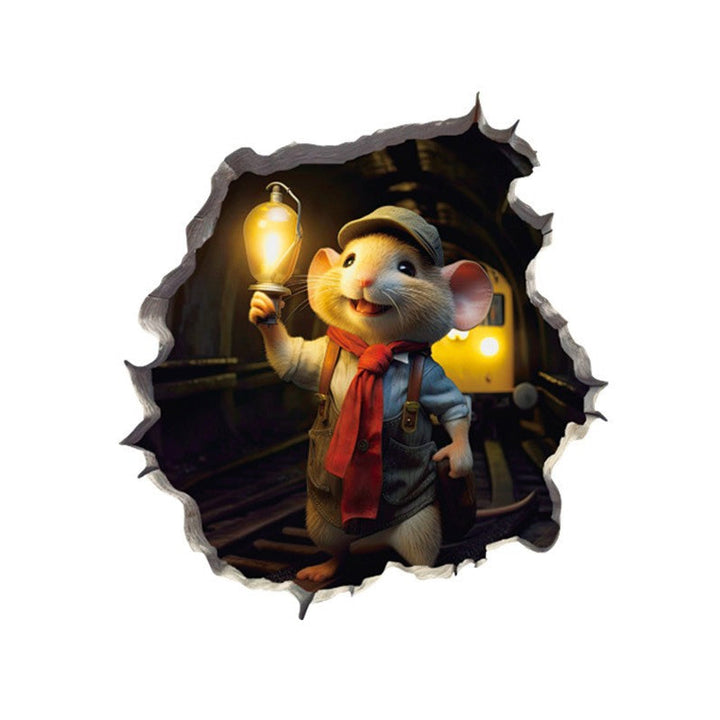 Lisslune | Wall Sticker Mouse Hole