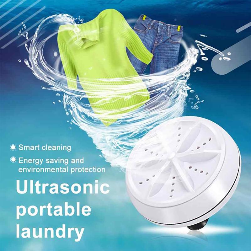 Lisslune | Ultrasonic Portable Dishwasher And Laundry Piece
