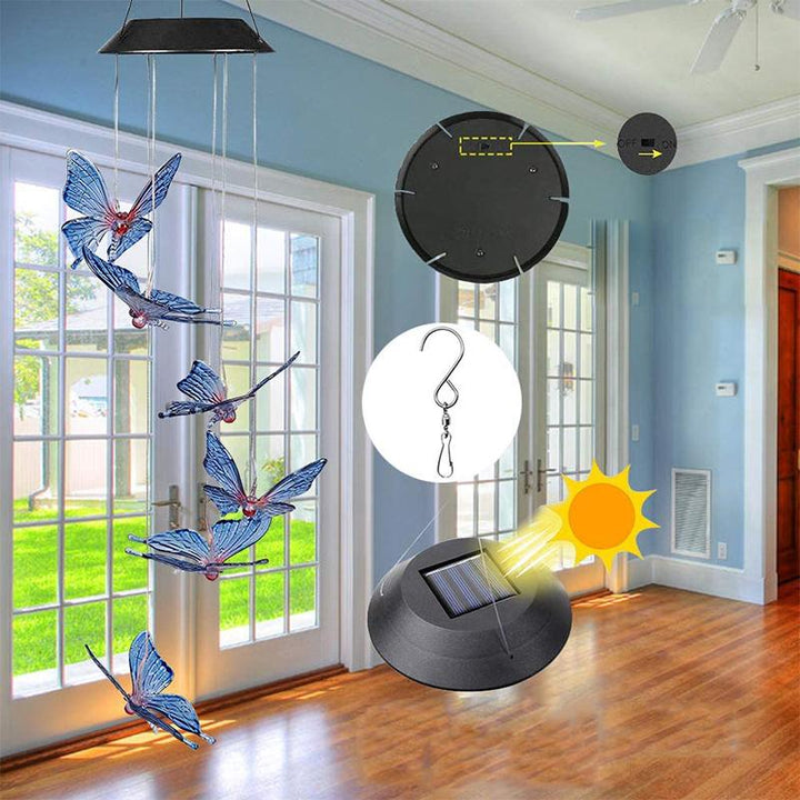 Lisslune | Solar-powered butterfly lights