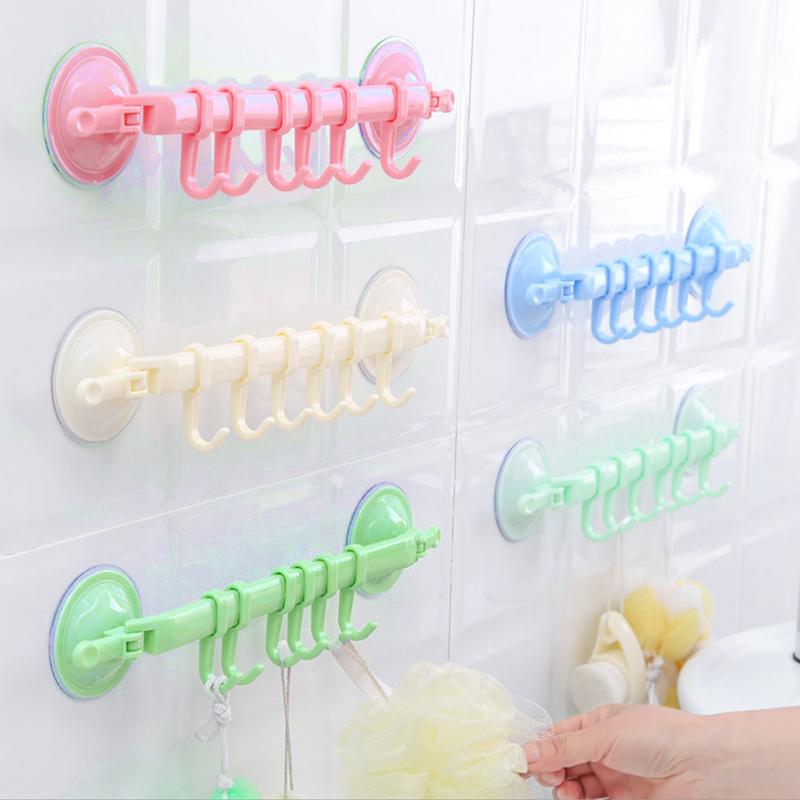 Lisslune | SuctionHook Pro - Adjustable wall-mounted suction hooks with strong grip