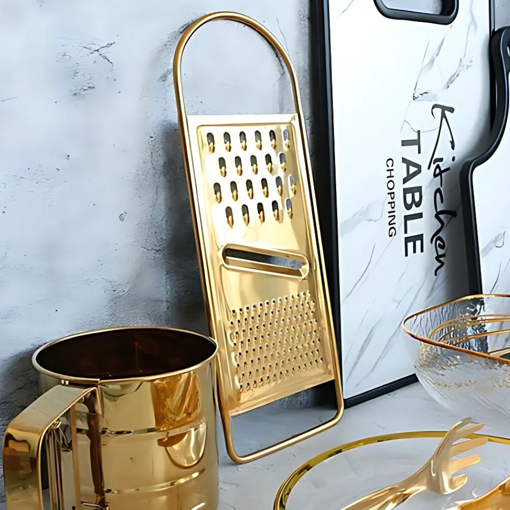Lisslune | Golden Stainless Steel Grater