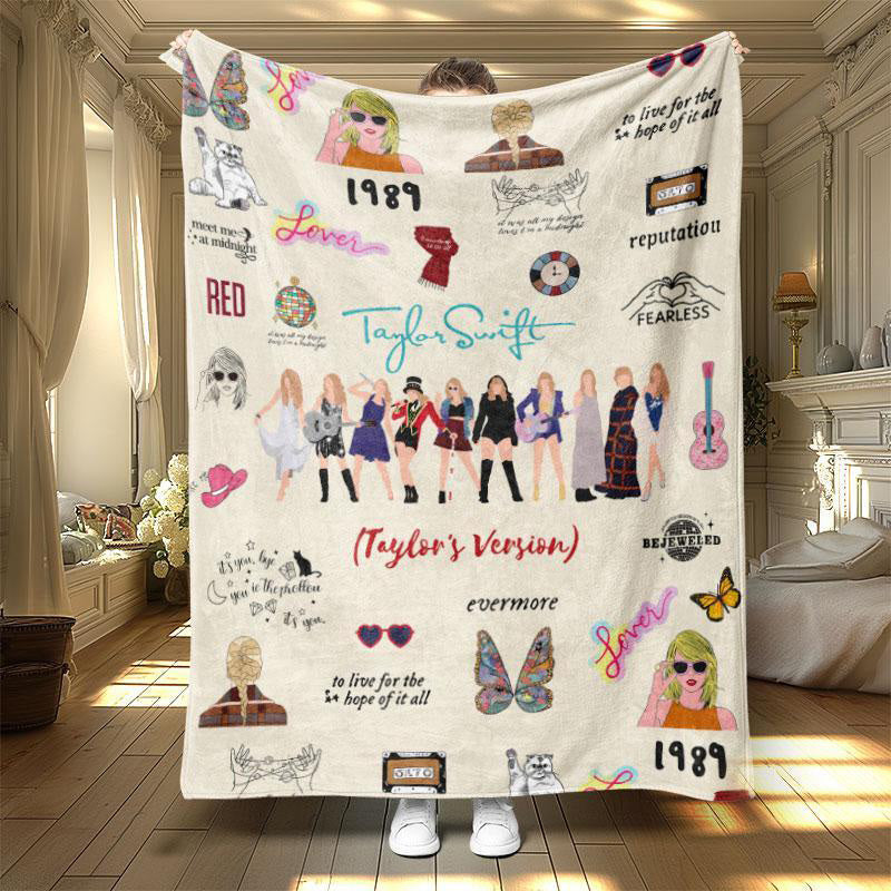 Lisslune | Swiftmas Nap blanket for Home Office travel