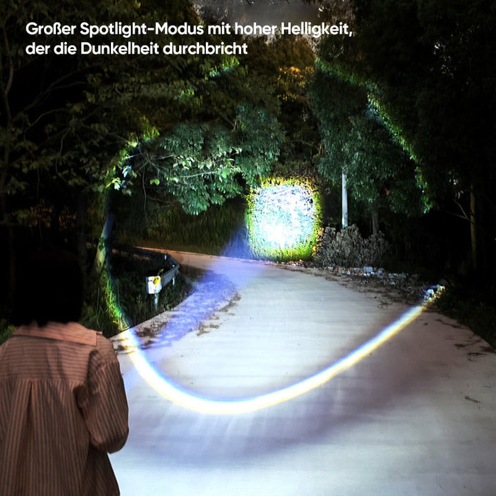 Lisslune | Multifunctional rechargeable LED flashlight