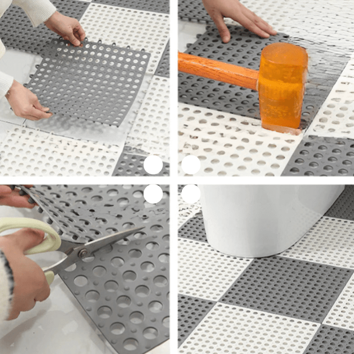 Lisslune | GripDrop – Anti-Slip Shower Mat | Safe, Stylish & Mold-Resistant Bathroom Mat