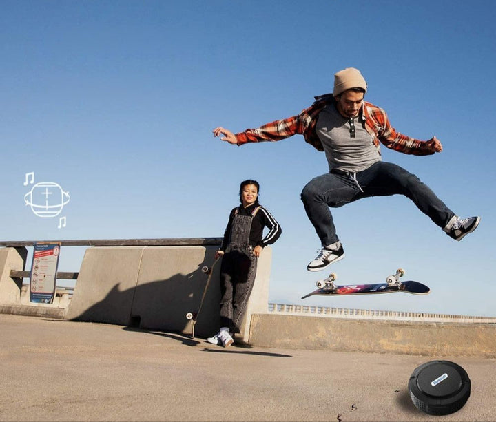Lisslune | SoundGrip Portable Bluetooth Speaker – Wireless & Water-Resistant with Suction Cup