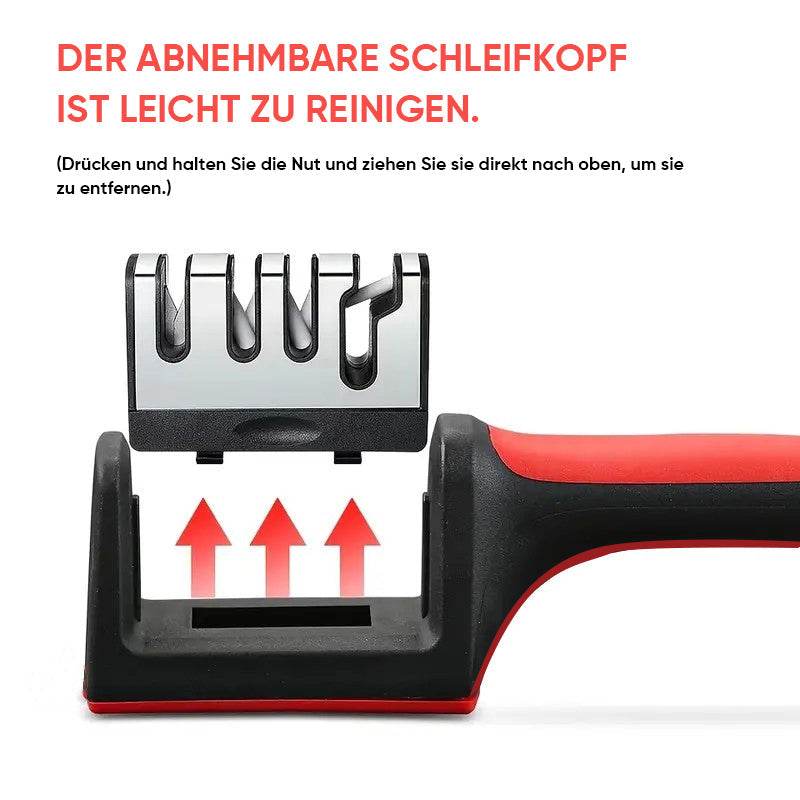 Lisslune | Professional 4-Stage Knife Sharpener