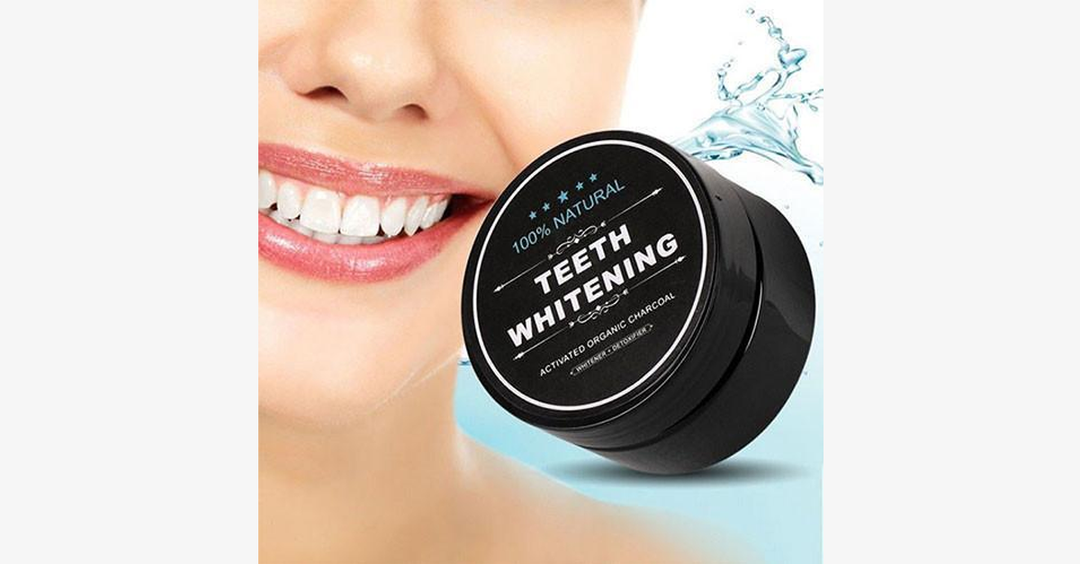 Lisslune | Activated Carbon Teeth Whitening Powder