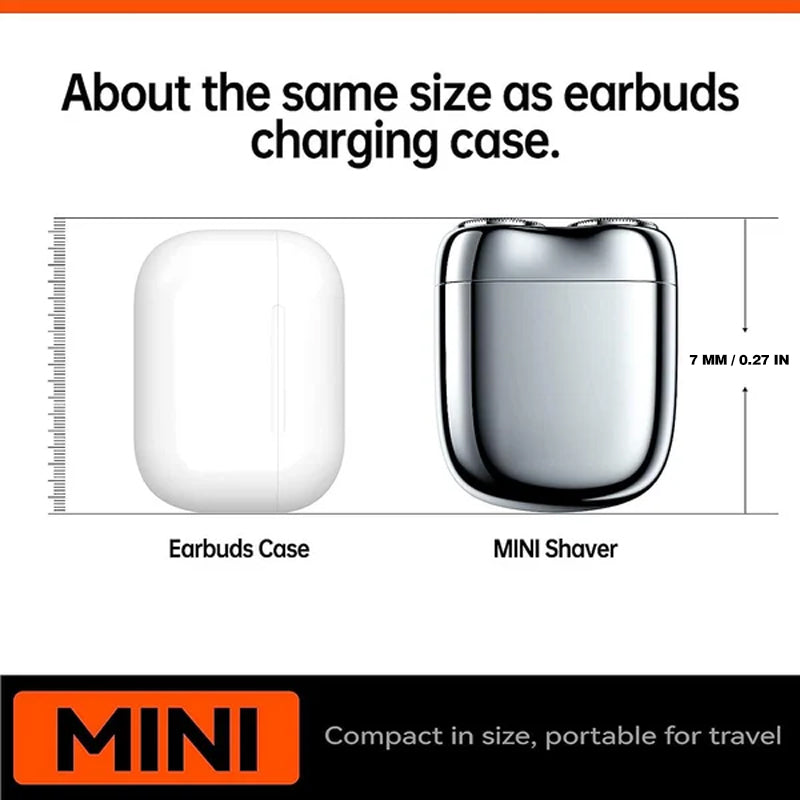 Lisslune | New Arrival Mini Double-Head Electric Razor