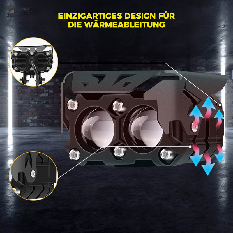 Lisslune | Motorcycle riding LED auxiliary headlights🌟
