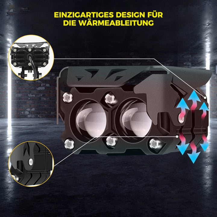 Lisslune | Motorcycle riding LED auxiliary headlights🌟