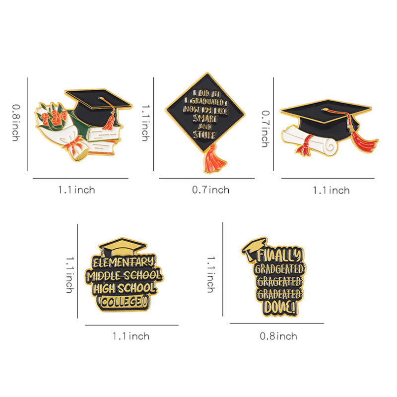 Lisslune | Graduation Season Metal Commemorative Pin