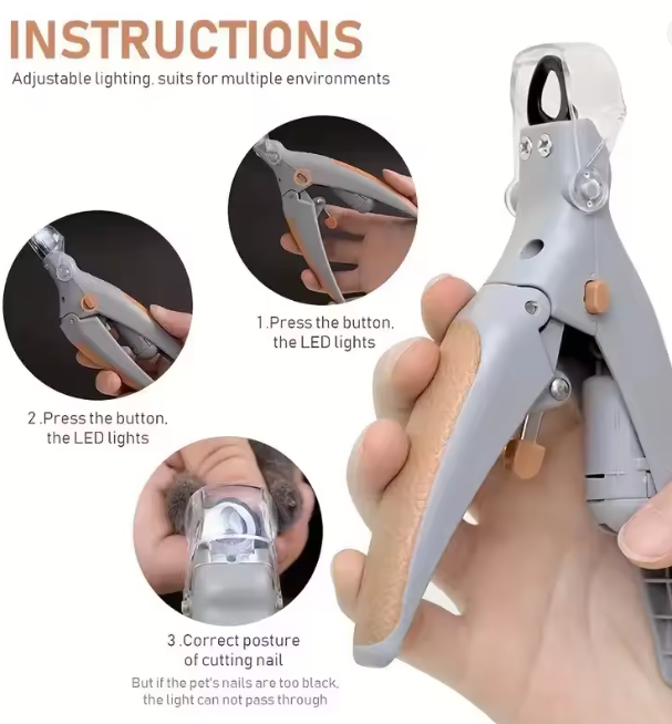 Lisslune | Nail clipper for dogs | Safe toenail clipper