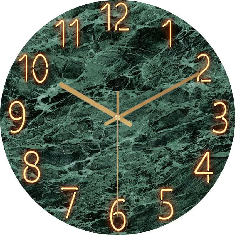 Lisslune | Modern Wooden Wall Clock with Silent Mechanism