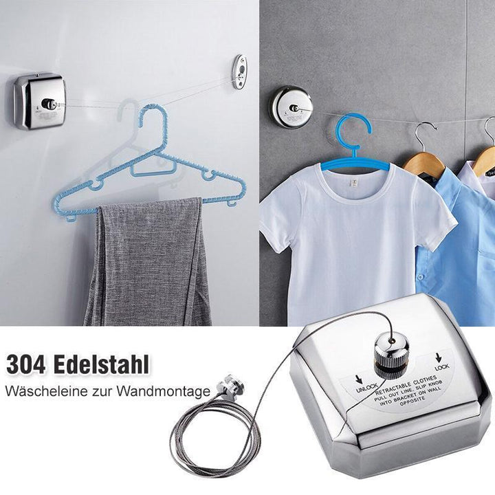 Lisslune | 304 Stainless Steel Telescopic Clothesline