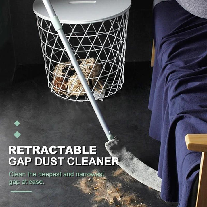 Lisslune | Retractable Microfiber Cloth Dust Brush Gap Mop