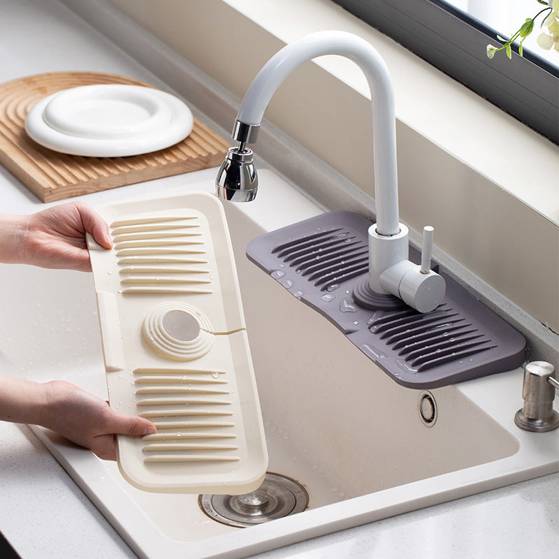 Lisslune | Silicone Faucet Drain Mat