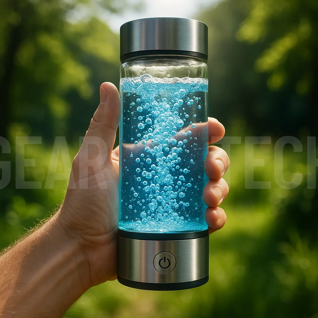 Lisslune | Hydrogen Water Bottle | USB Rechargeable, Anti-Inflammatory & Perfect for Daily Hydration and Wellness