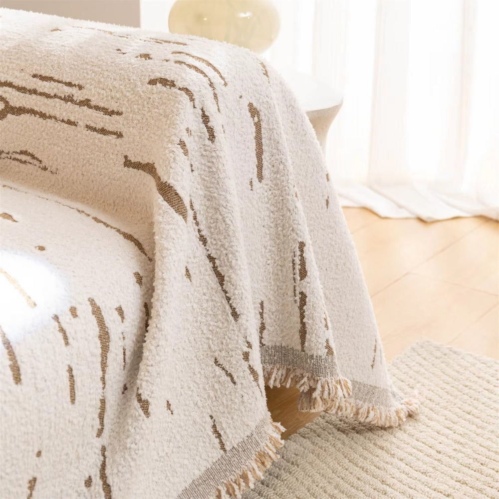 Lisslune | Driftwood Tassel Sofa Cover