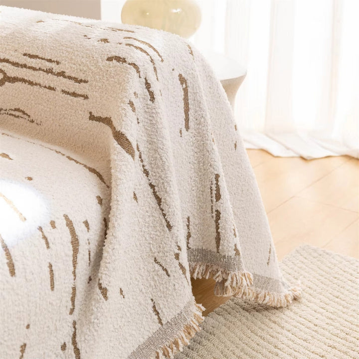 Lisslune | Driftwood Tassel Sofa Cover