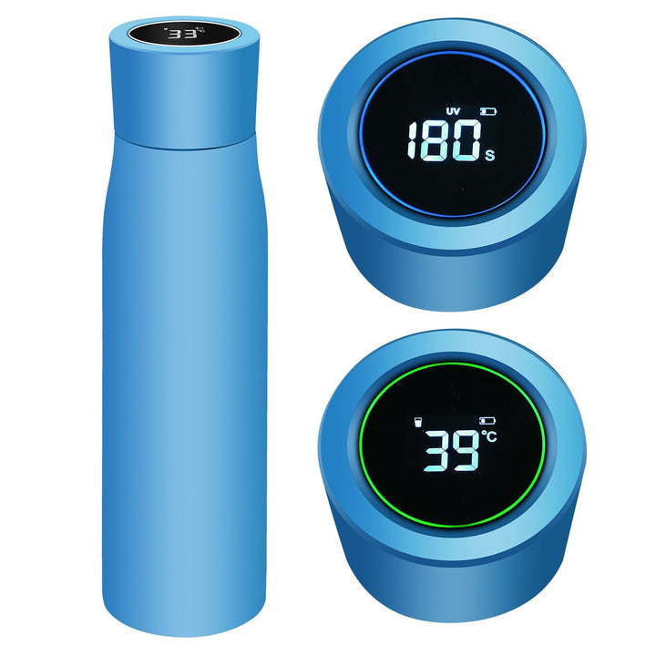 Lisslune | Aquyn UV Light Water Bottle – Smart Water Bottle with UV Sterilization for Clean Drinking Water