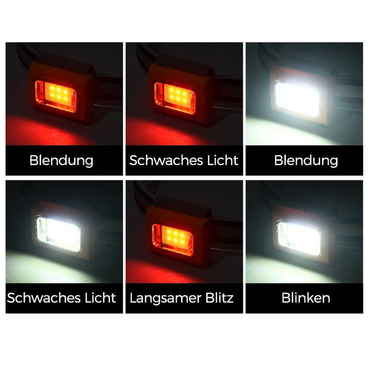 Lisslune | Multifunctional running light with magnetic charging
