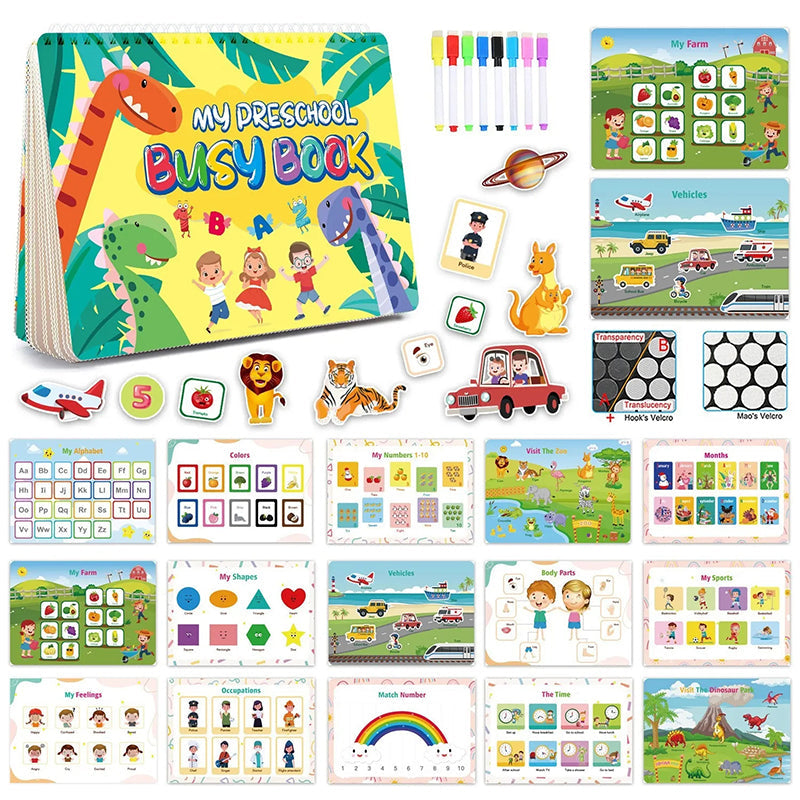 Lisslune | Preschool Activity Book