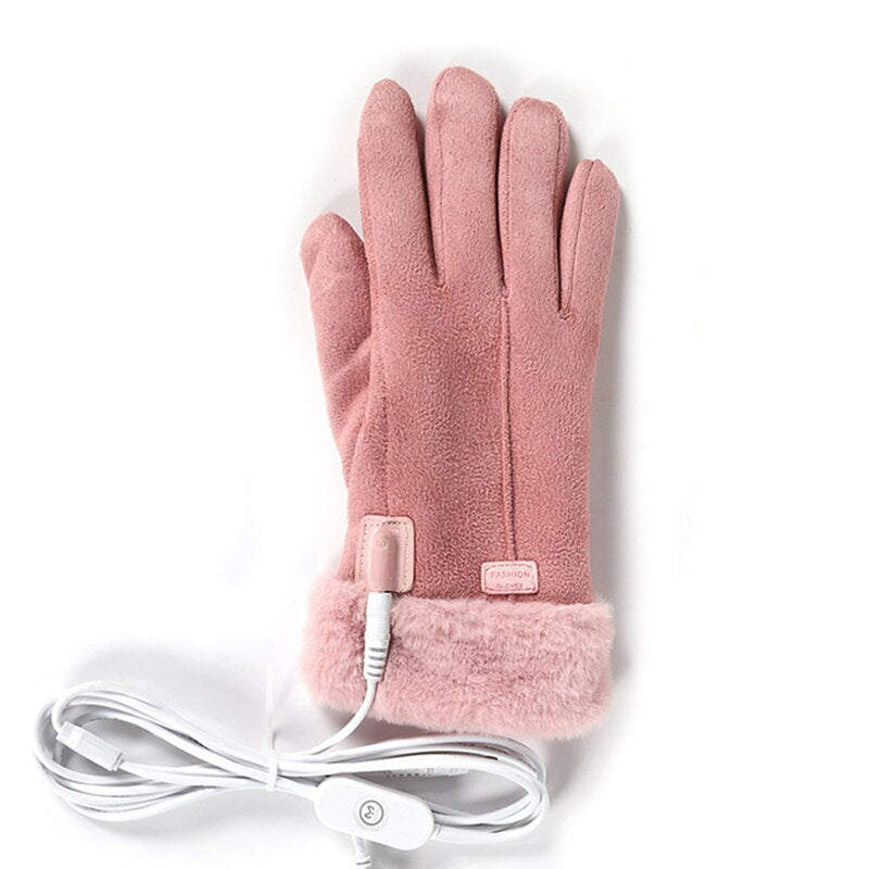 Lisslune | Rechargeable Heated Winter Gloves – 5000mAh Battery, Touchscreen Compatible