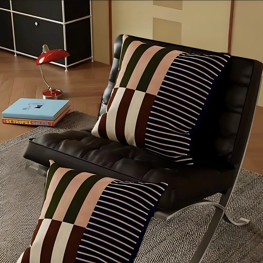 Lisslune | Mod Blocks Striped Cushion Cover