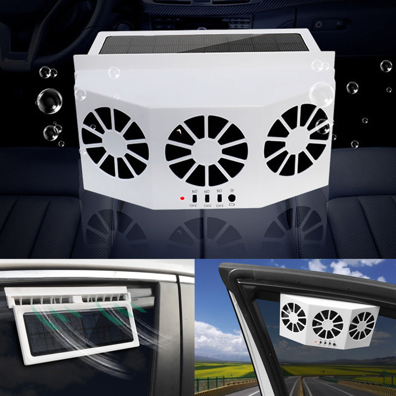 Lisslune | Solar vehicle exhaust fan