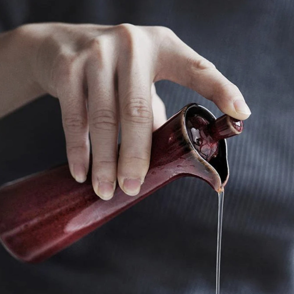 Lisslune | Japanese-Inspired Ceramic Condiment Bottle