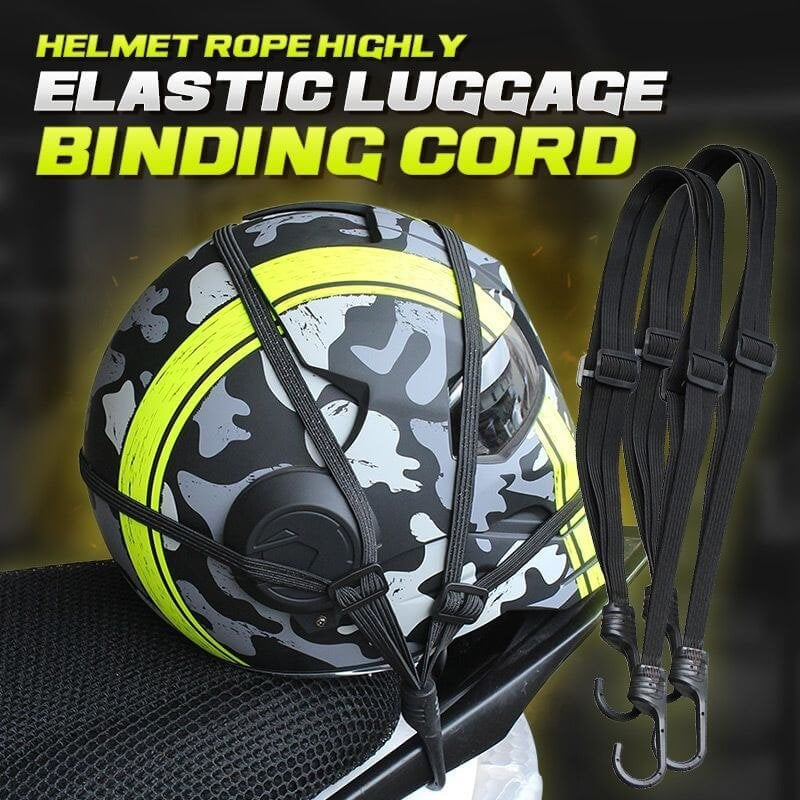 Lisslune | Helmet rope high elastic luggage tie rope