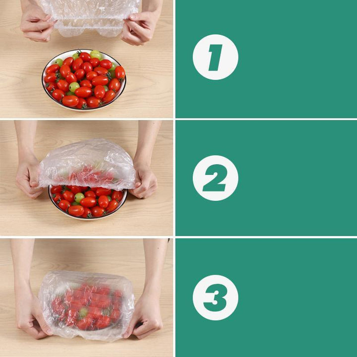 Lisslune | Disposable Plastic Film Cover (100 PCS/ 1 SET)
