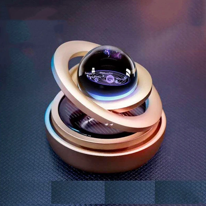 Lisslune | Premium Solar Rotating Car Decor