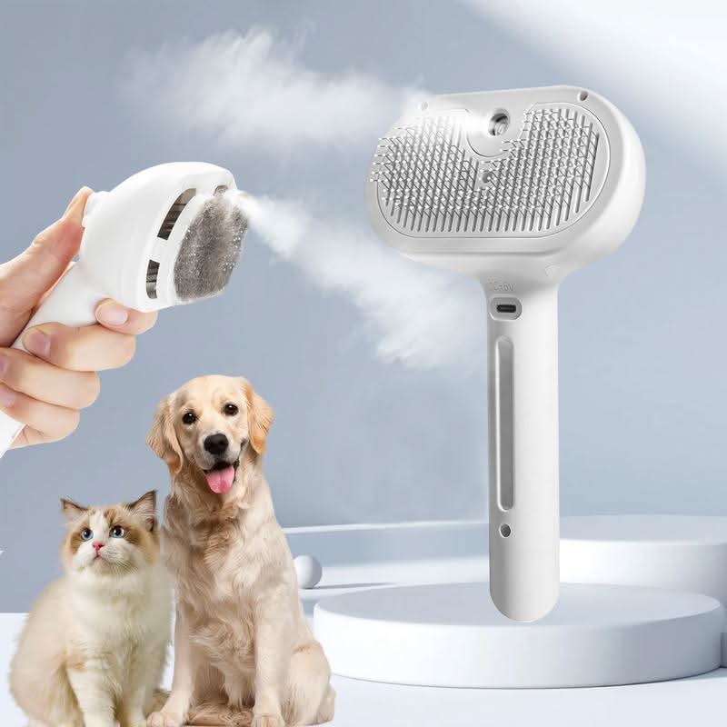 Lisslune | Hair clear pet brush – For smooth fur & a hair-free home