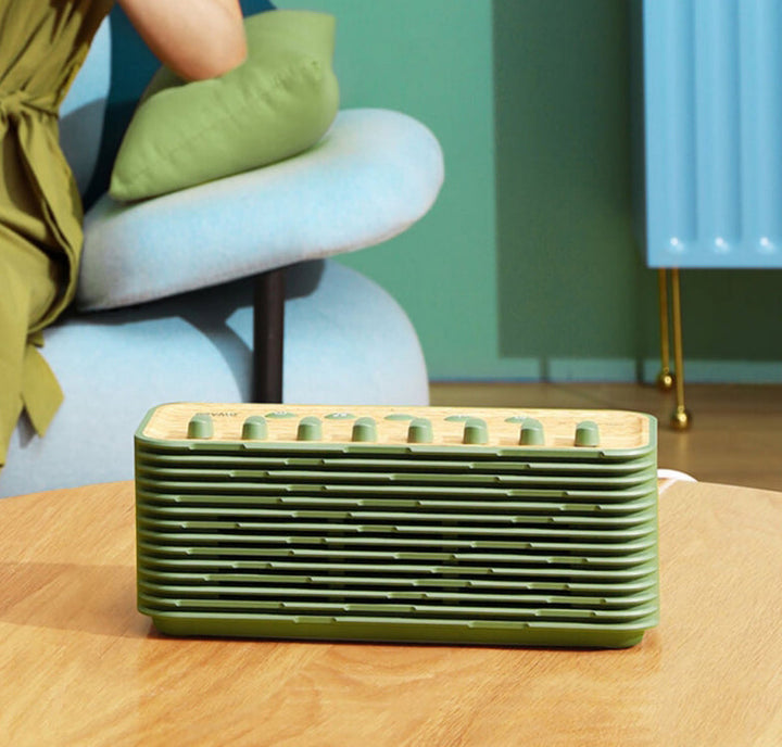 Lisslune | White Noise Bluetooth Speaker, with Timer & 8 White Noise, for Sleep, Study and More