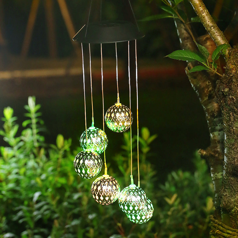 Lisslune | Solar Wind Chime Outdoor Light
