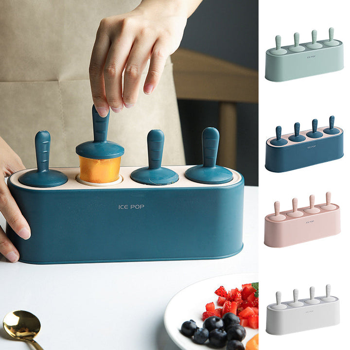 Lisslune | Silicone Ice on a Stick Ice Cream Mold Set