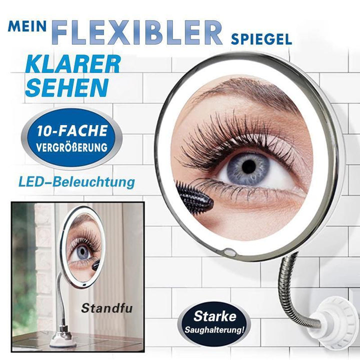 Lisslune | Magnifying makeup mirror with light suitable for high-precision makeup