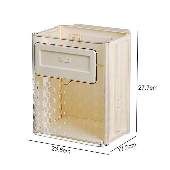 Lisslune | Space Saver Door Hanging Foldable Garbage Can
