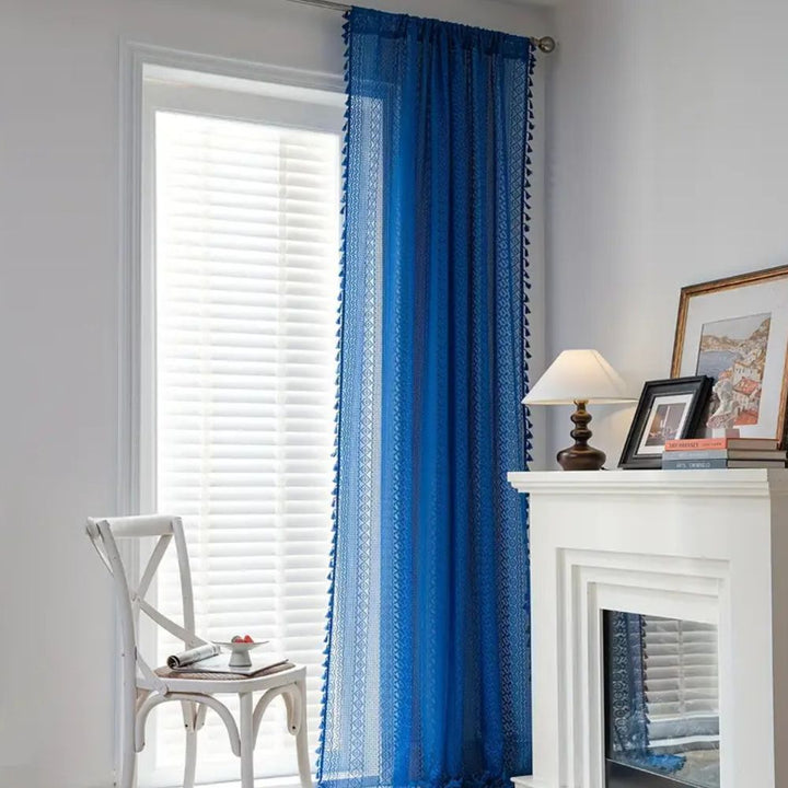 Lisslune | Lumine Crochet Tassel Curtain