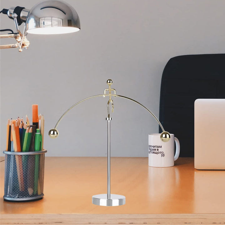 Lisslune | Stainless Steel Small Man Balance Pendulum