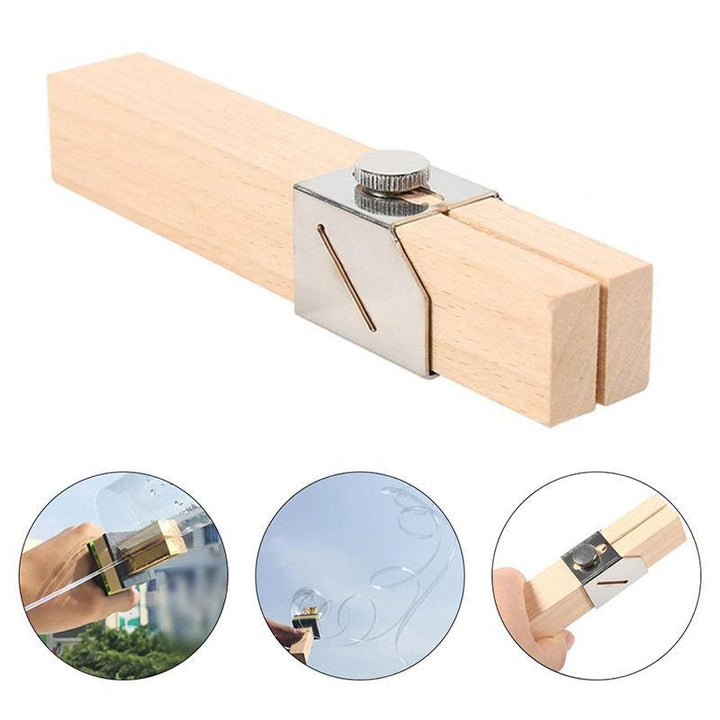 Lisslune | Cutting tool - cutting plastic bottles into a rope