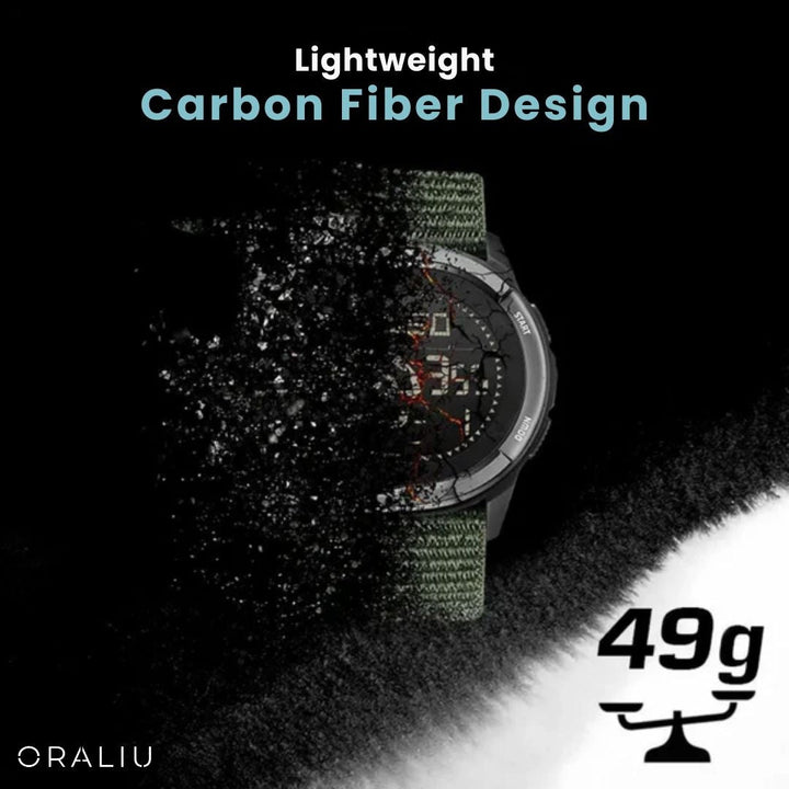 Lisslune | Carbon Fiber Outdoor Watch – Lightweight & Ultra-Durable