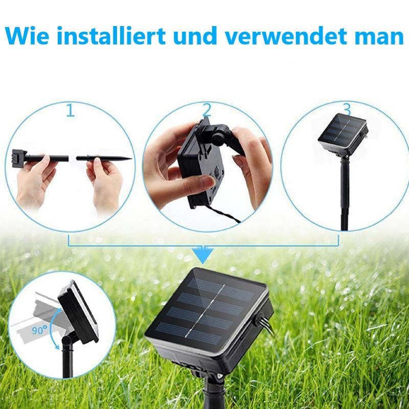 Lisslune | Solar Rattan LED Lights