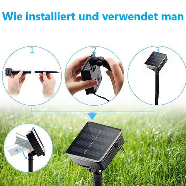 Lisslune | Solar Rattan LED Lights